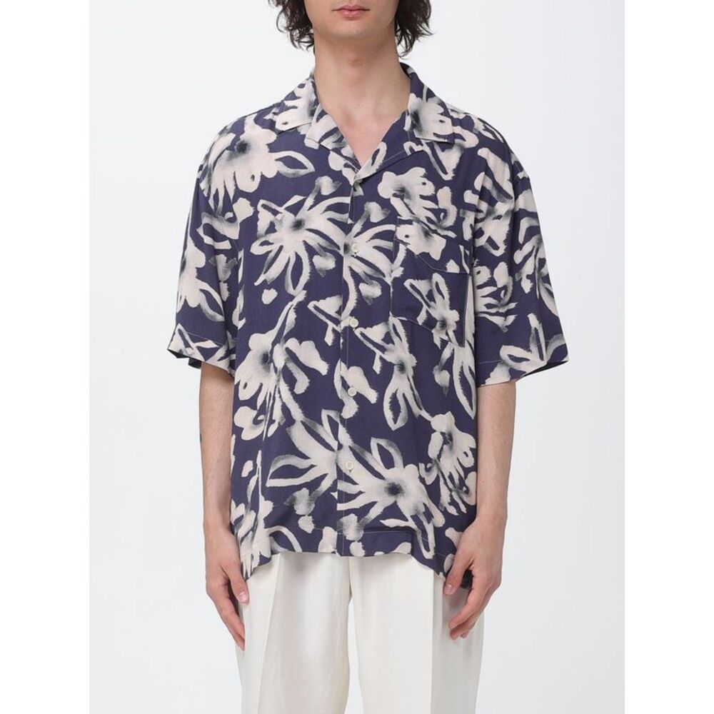 Laneus Shirt Men Blue